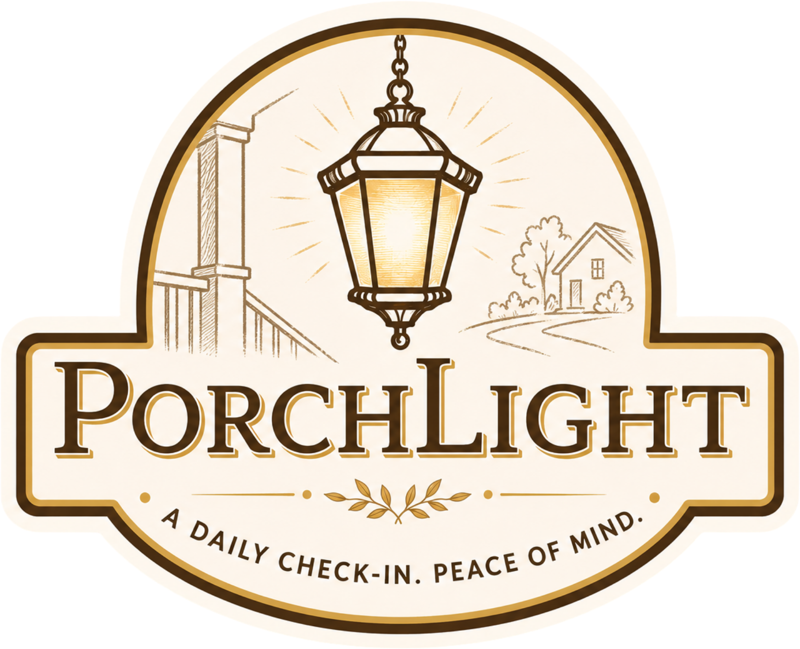 Porchlight — a daily check-in, peace of mind